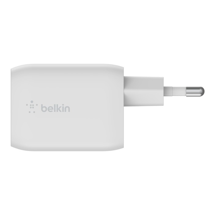 USB-C&reg;-GaN-Ladegerät mit zwei Anschlüssen und PPS (65 W), Weiß, hi-res